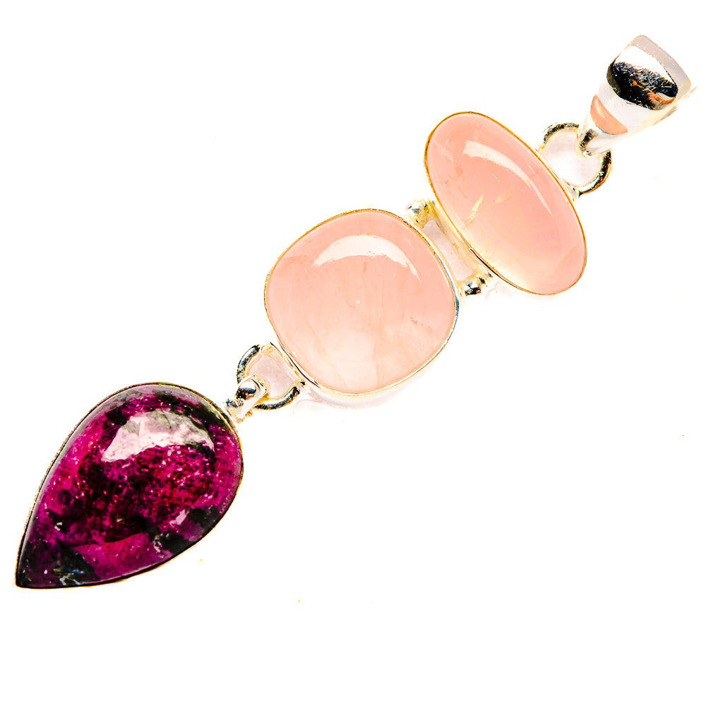 Russian Eudialyte Pendants handcrafted by Anasilvercos - PD32767 - Photo 2