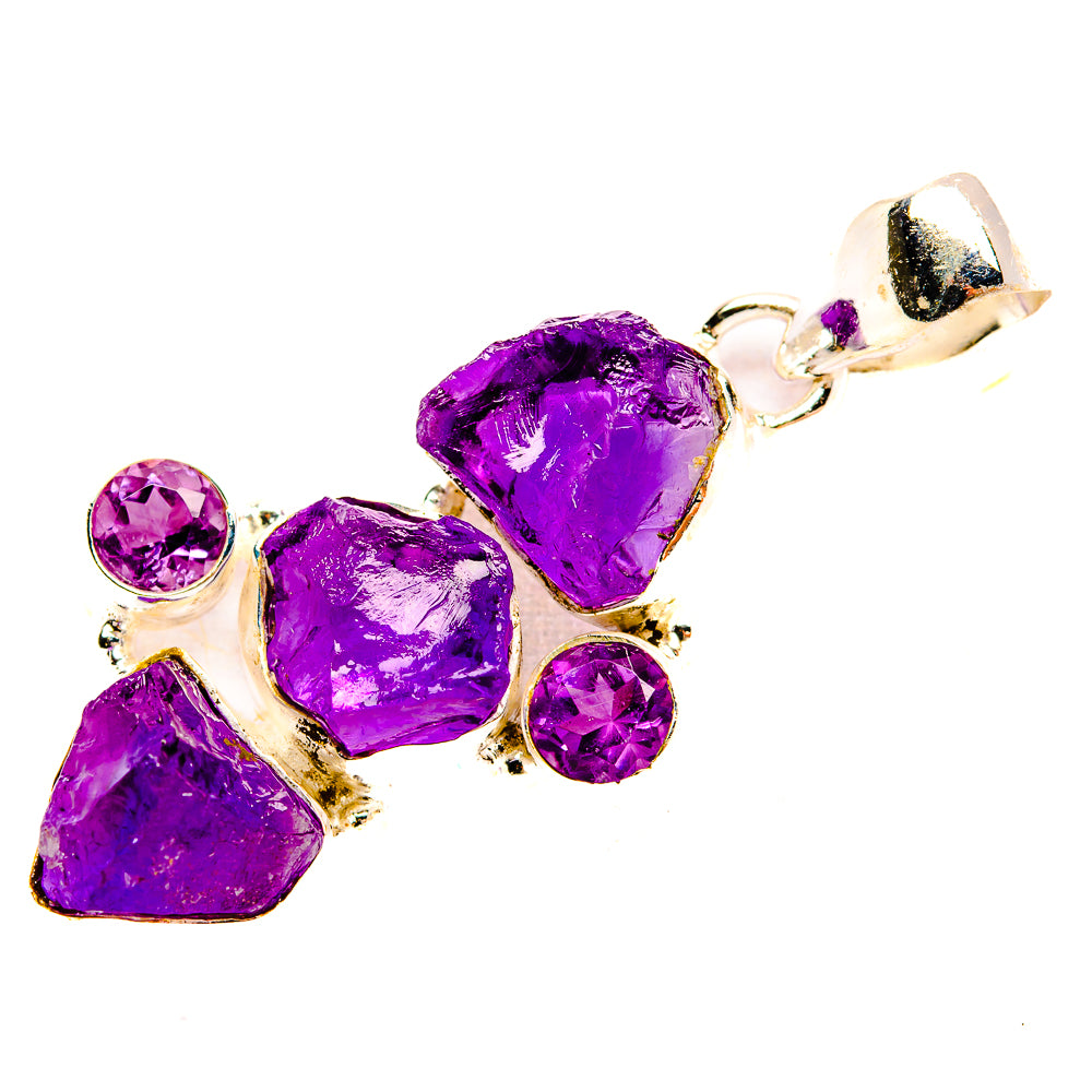 Amethyst Pendants handcrafted by Anasilvercos - PD32771 - Photo 2