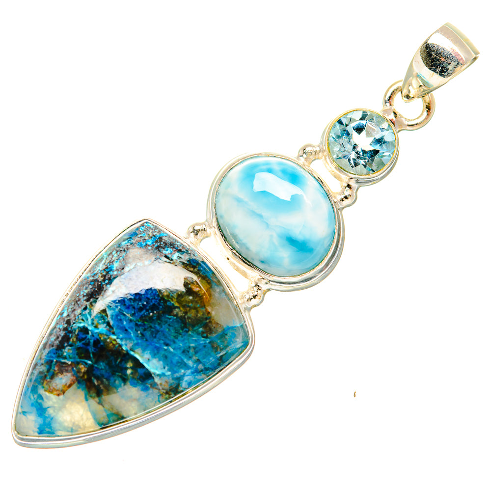 Shattuckite Pendants handcrafted by Anasilvercos - PD32850 - Photo 2