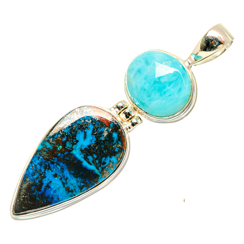 Shattuckite Pendants handcrafted by Anasilvercos - PD32864 - Photo 2