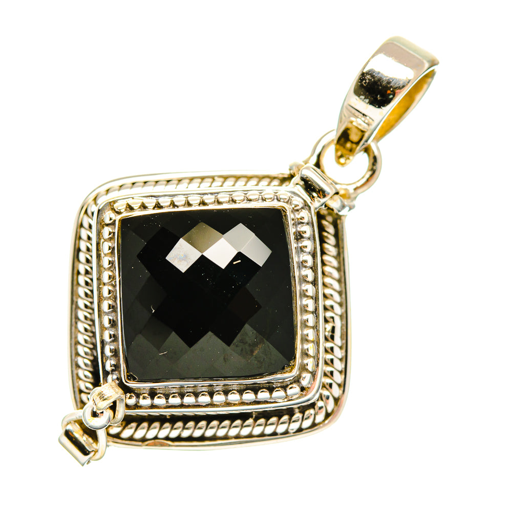 Black Onyx Pendants handcrafted by Anasilvercos - PD32909 - Photo 2