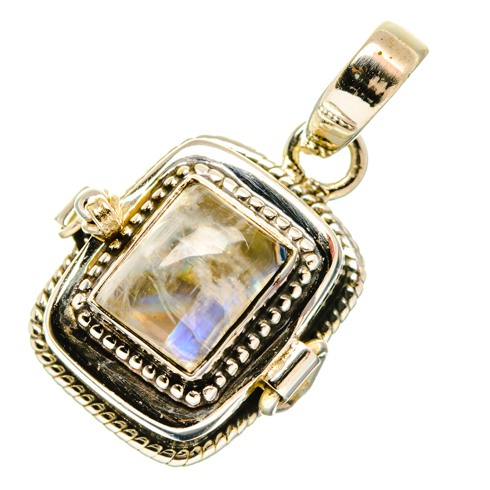 Rainbow Moonstone Pendants handcrafted by Anasilvercos - PD32917 - Photo 2