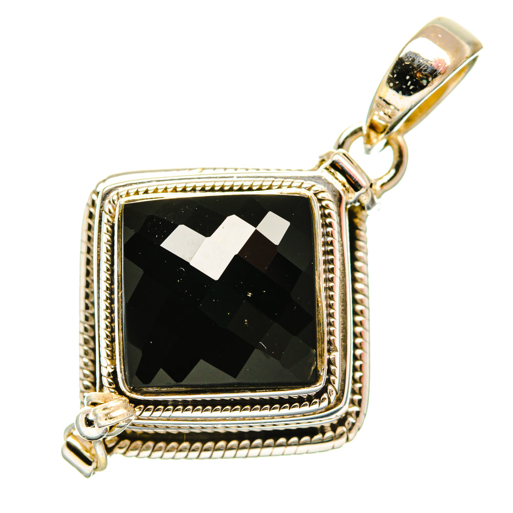 Black Onyx Pendants handcrafted by Anasilvercos - PD32919 - Photo 2