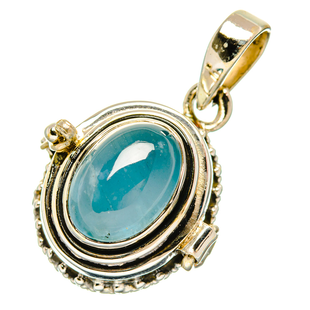 Aquamarine Pendants handcrafted by Anasilvercos - PD32928 - Photo 2
