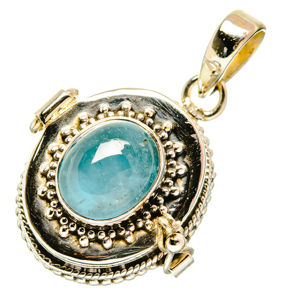 Aquamarine Pendants handcrafted by Anasilvercos - PD32931 - Photo 2