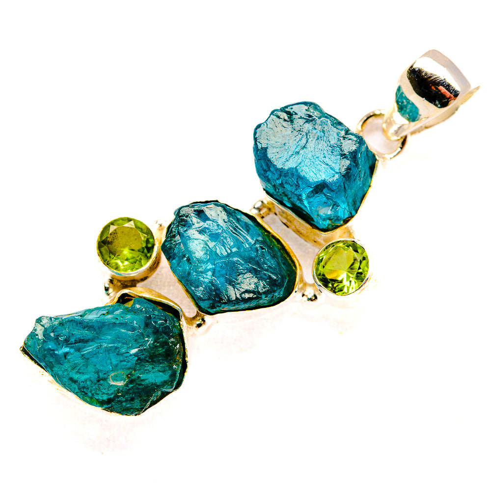 Apatite Pendants handcrafted by Anasilvercos - PD32955 - Photo 2