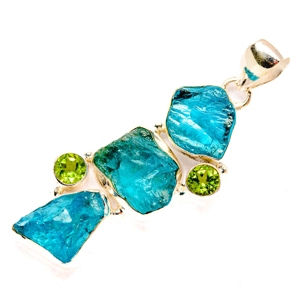 Apatite Pendants handcrafted by Anasilvercos - PD32962 - Photo 2