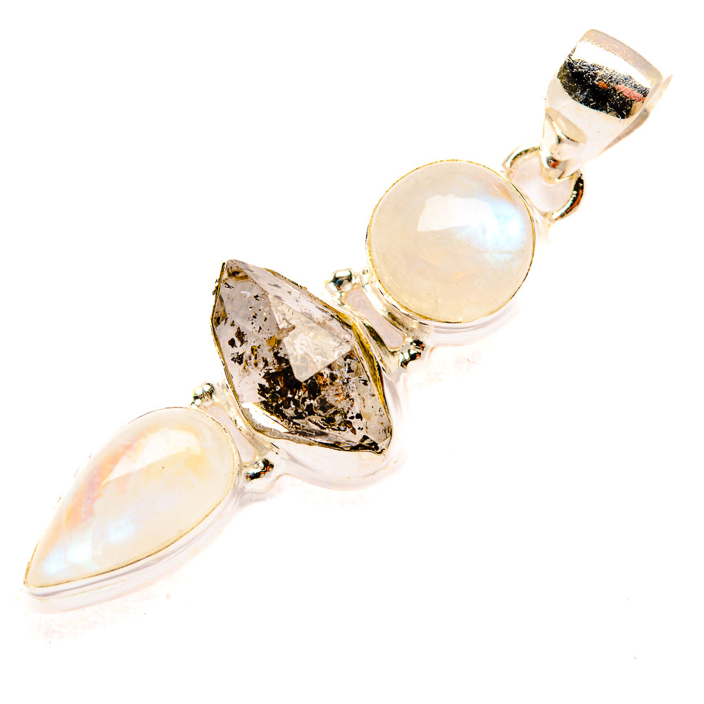 Herkimer Diamond Pendants handcrafted by Anasilvercos - PD32964 - Photo 2