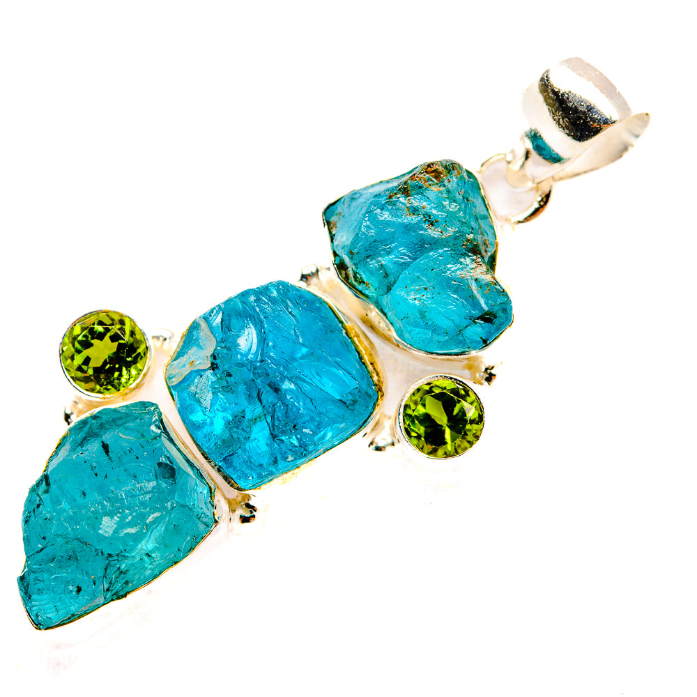 Apatite Pendants handcrafted by Anasilvercos - PD32980 - Photo 2