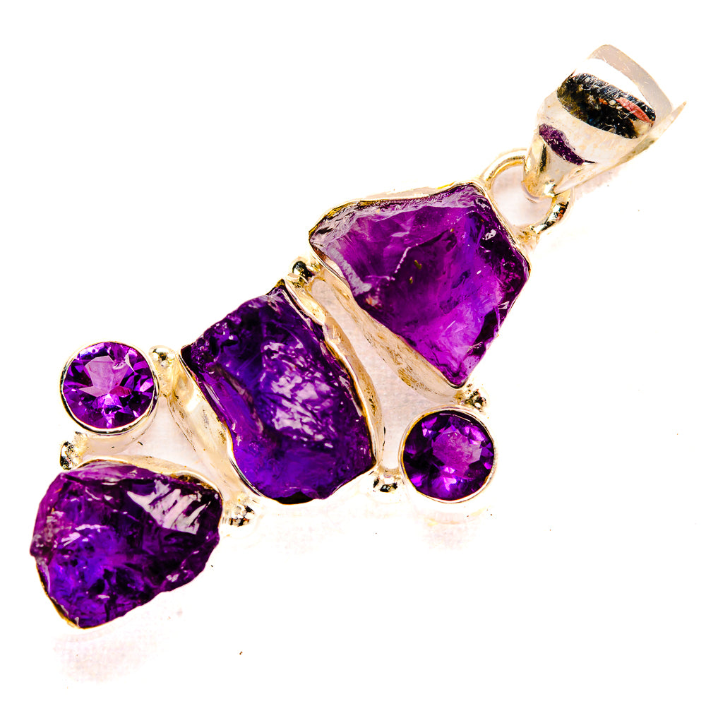 Amethyst Pendants handcrafted by Anasilvercos - PD32989 - Photo 2