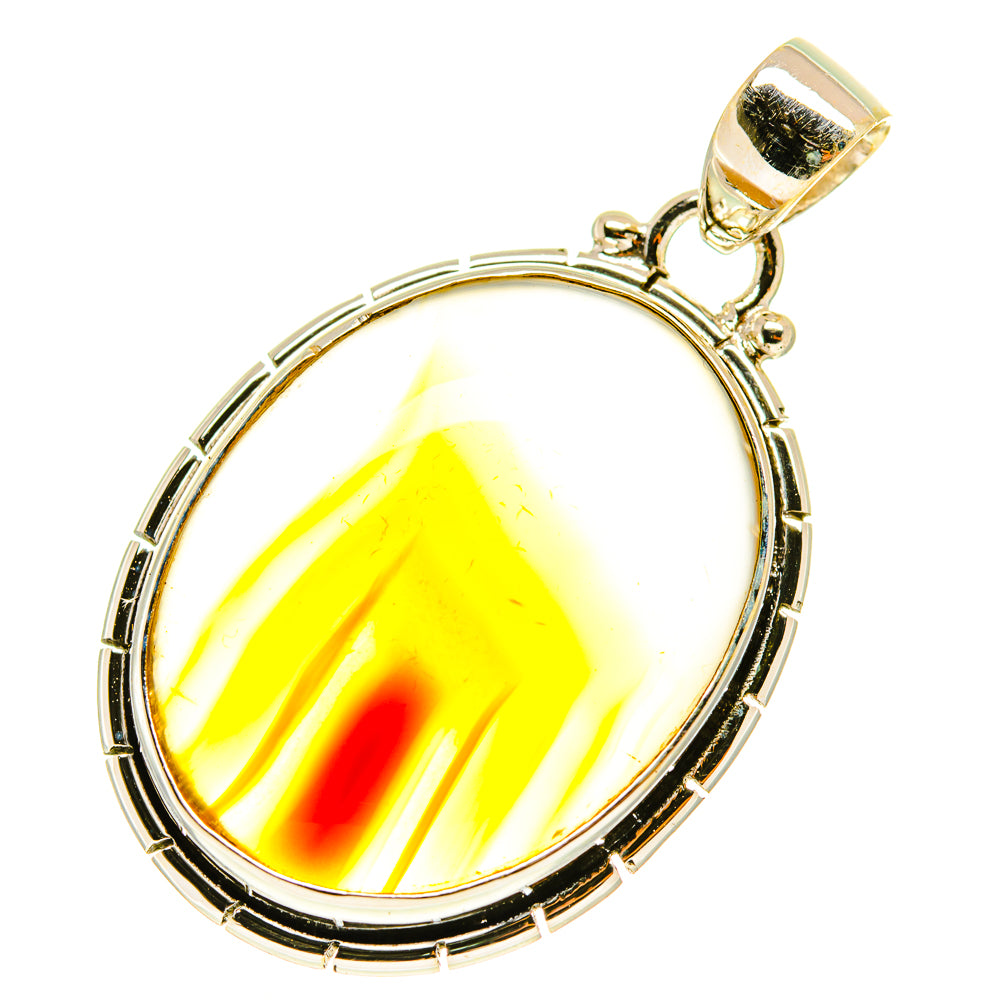 Botswana Agate Pendants handcrafted by Anasilvercos - PD3299