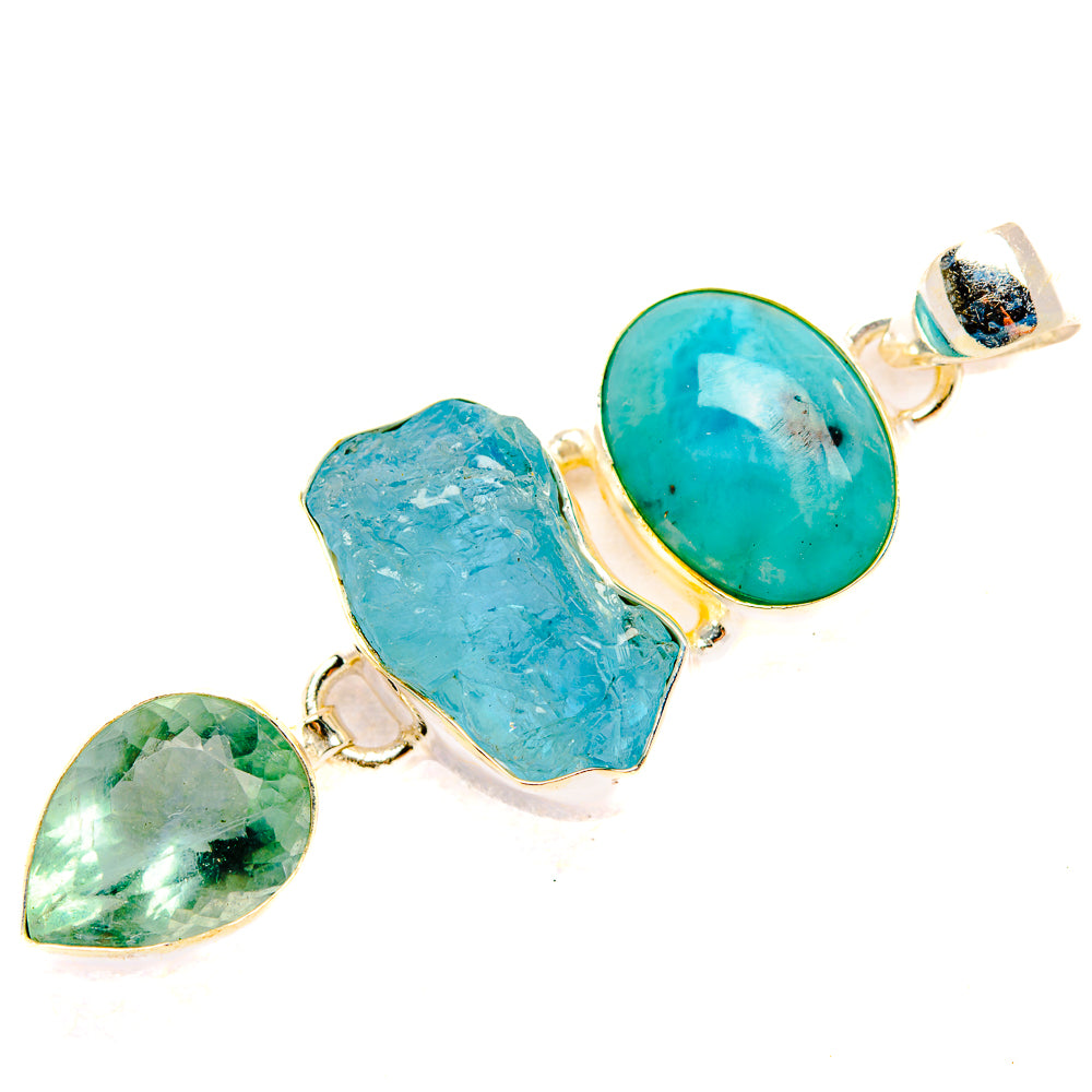 Larimar Pendants handcrafted by Anasilvercos - PD33137 - Photo 2