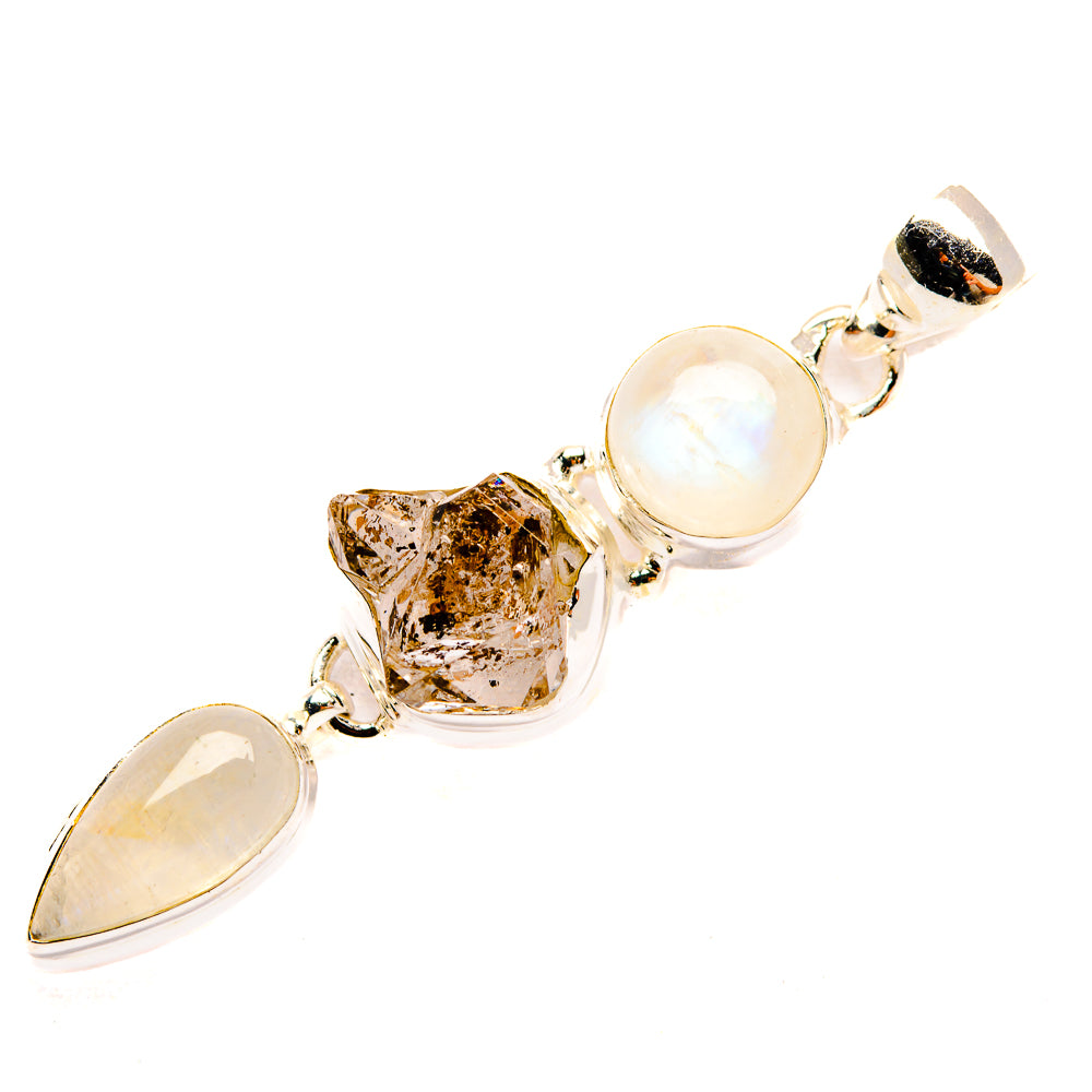 Herkimer Diamond Pendants handcrafted by Anasilvercos - PD33153 - Photo 2