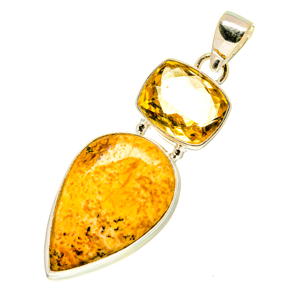 Picture Jasper Pendants handcrafted by Anasilvercos - PD3316