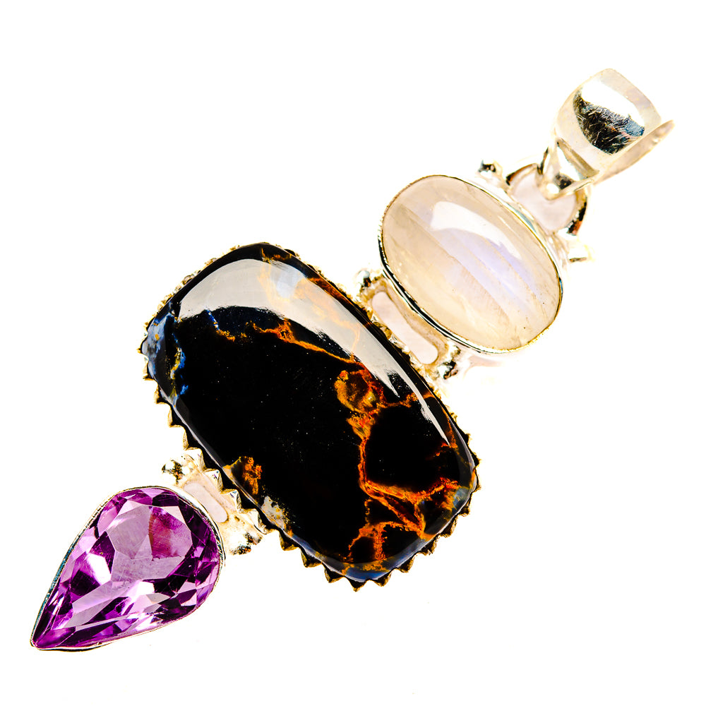 Pietersite Pendants handcrafted by Anasilvercos - PD33160 - Photo 2