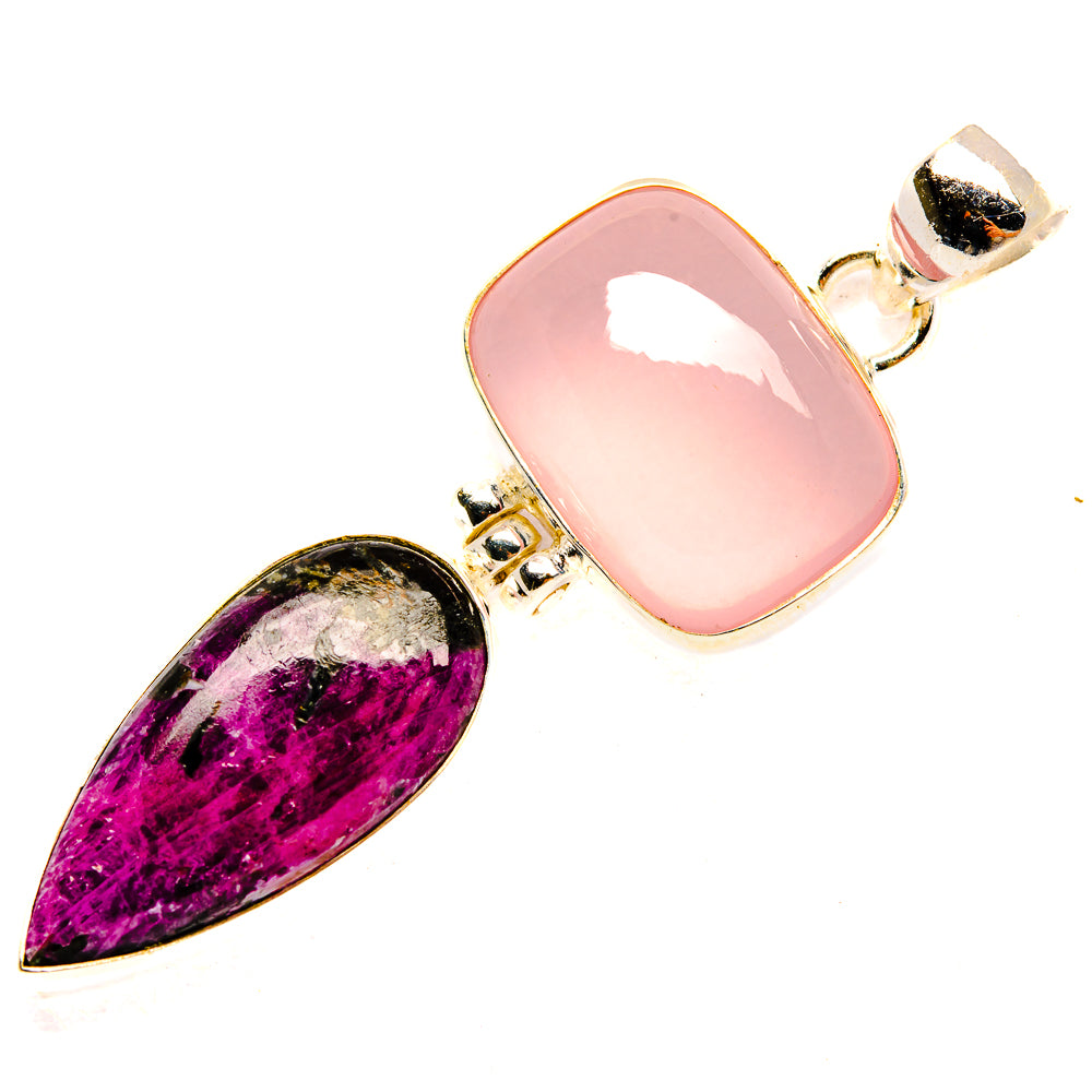 Russian Eudialyte Pendants handcrafted by Anasilvercos - PD33200 - Photo 2