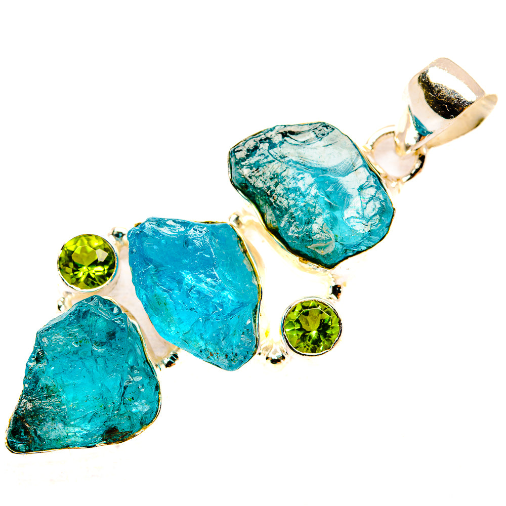 Apatite Pendants handcrafted by Anasilvercos - PD33207 - Photo 2