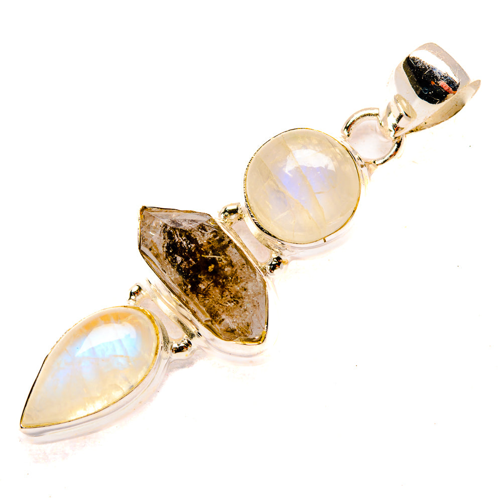 Herkimer Diamond Pendants handcrafted by Anasilvercos - PD33216 - Photo 2