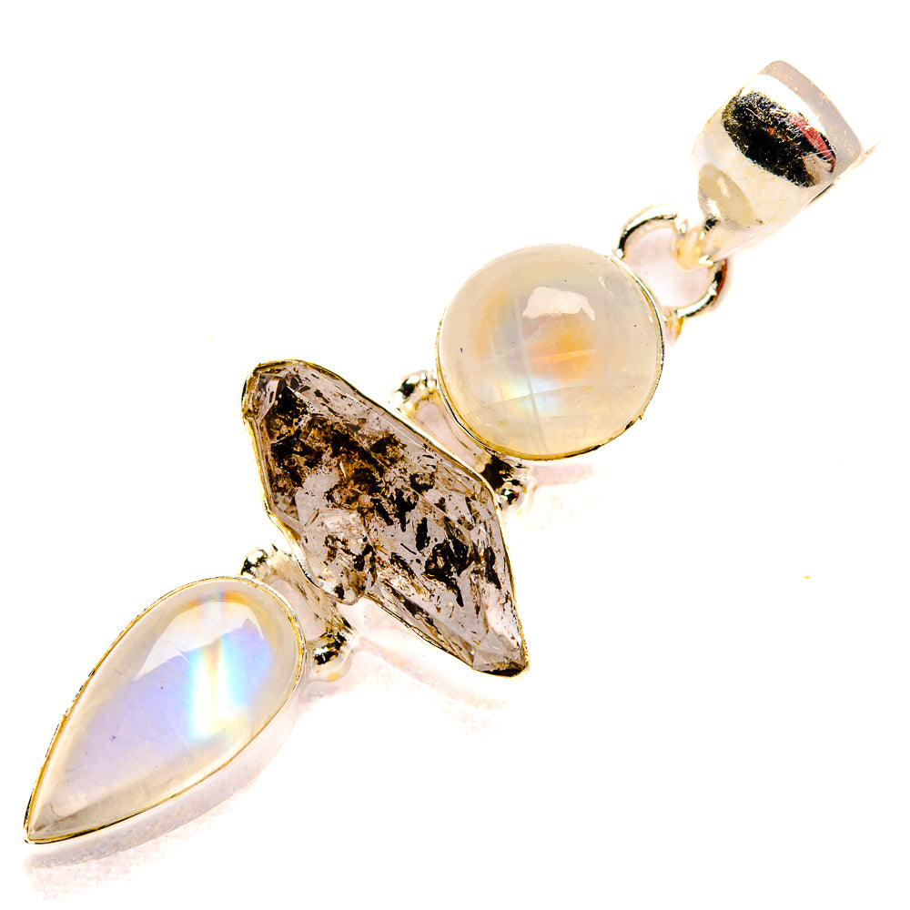 Herkimer Diamond Pendants handcrafted by Anasilvercos - PD33268 - Photo 2