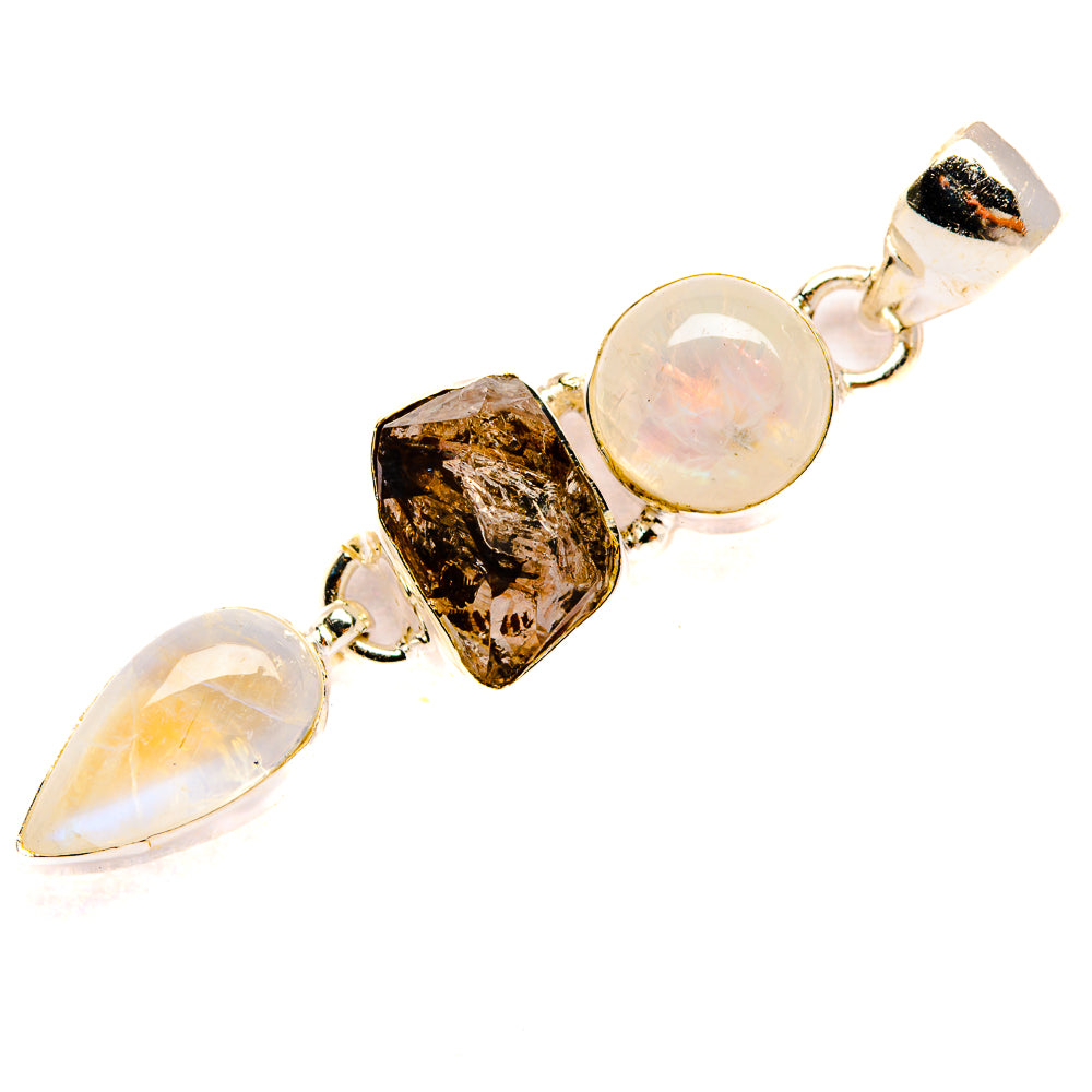 Herkimer Diamond Pendants handcrafted by Anasilvercos - PD33278 - Photo 2