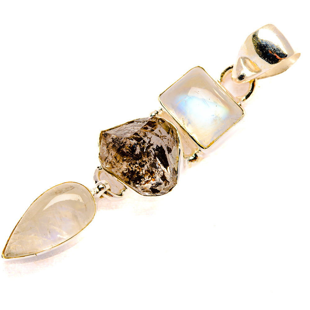 Herkimer Diamond Pendants handcrafted by Anasilvercos - PD33284 - Photo 2