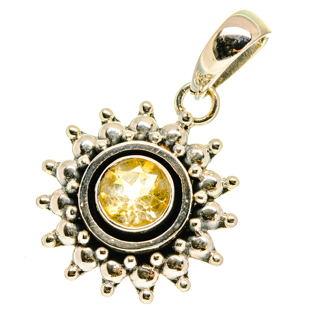 Citrine Pendants handcrafted by Anasilvercos - PD3329
