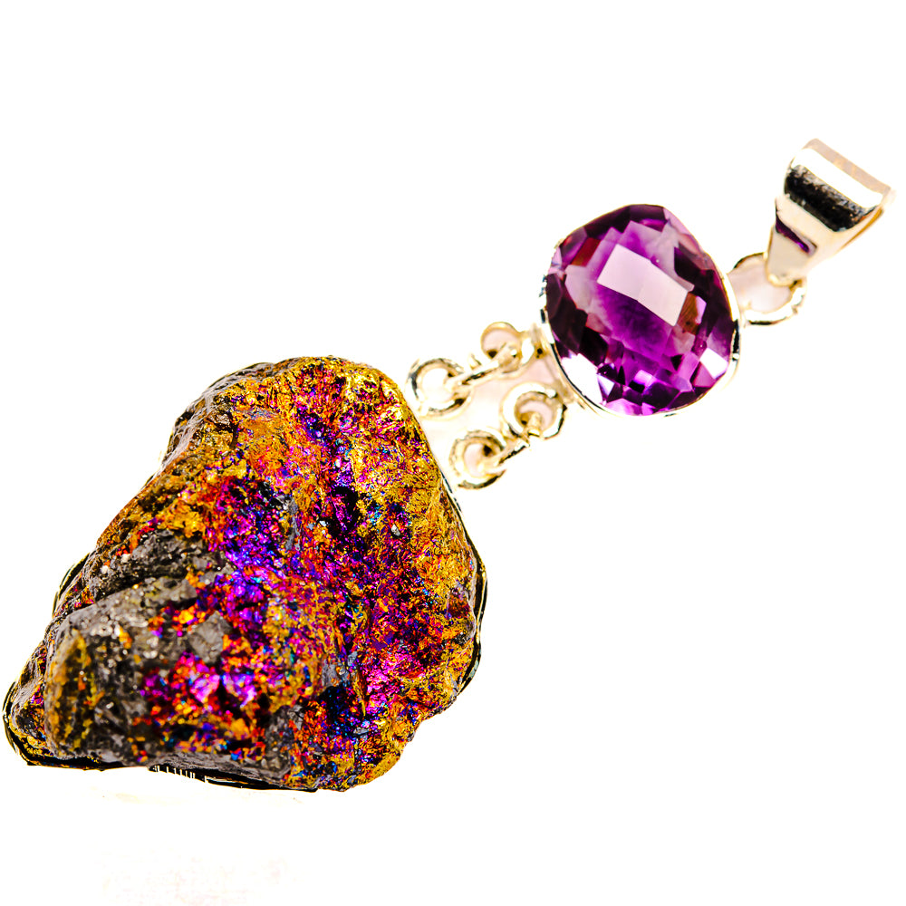Titanium Druzy Pendants handcrafted by Anasilvercos - PD33295 - Photo 2