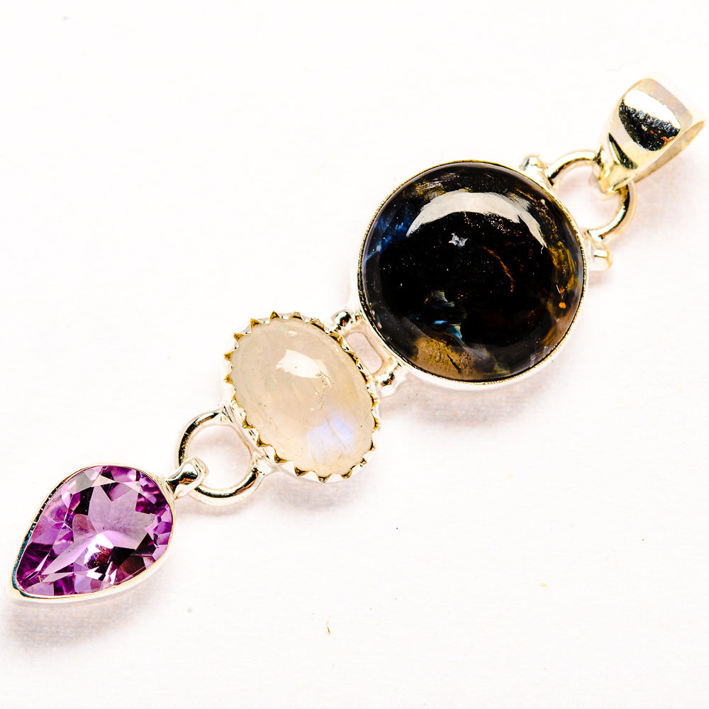 Pietersite Pendants handcrafted by Anasilvercos - PD33298 - Photo 2