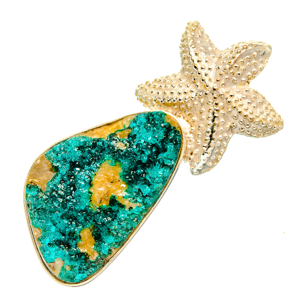 Green Quartz Druzy Pendants handcrafted by Anasilvercos - PD33305 - Photo 2