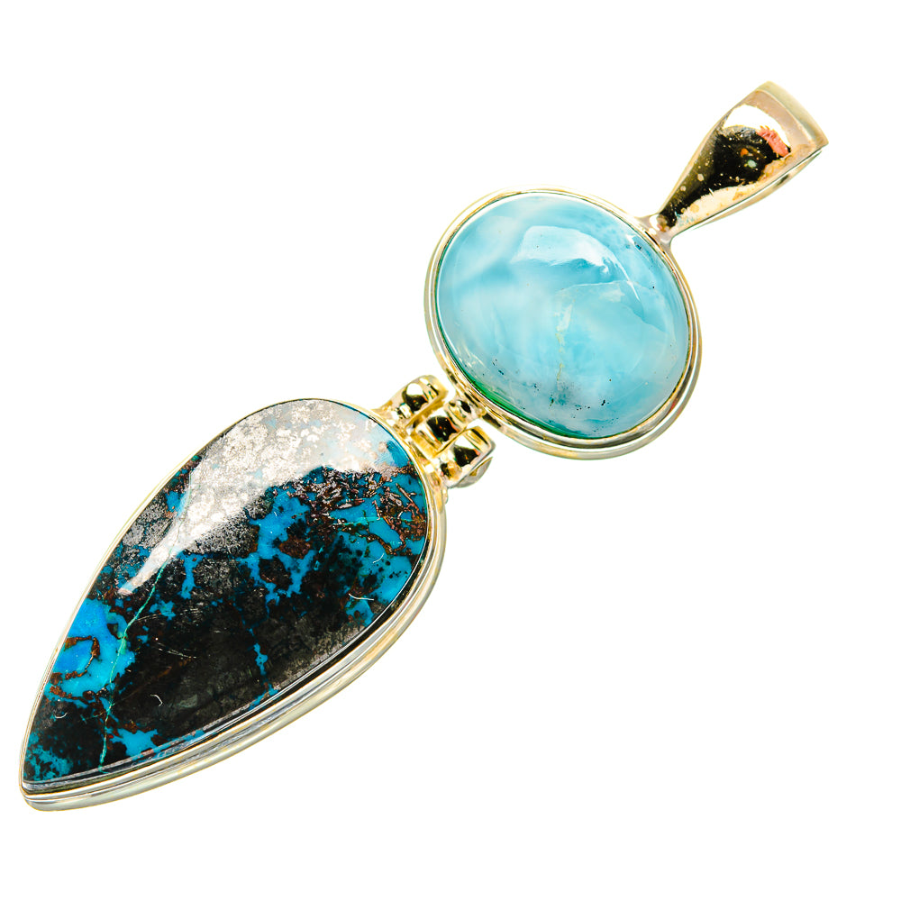 Shattuckite Pendants handcrafted by Anasilvercos - PD33306 - Photo 2