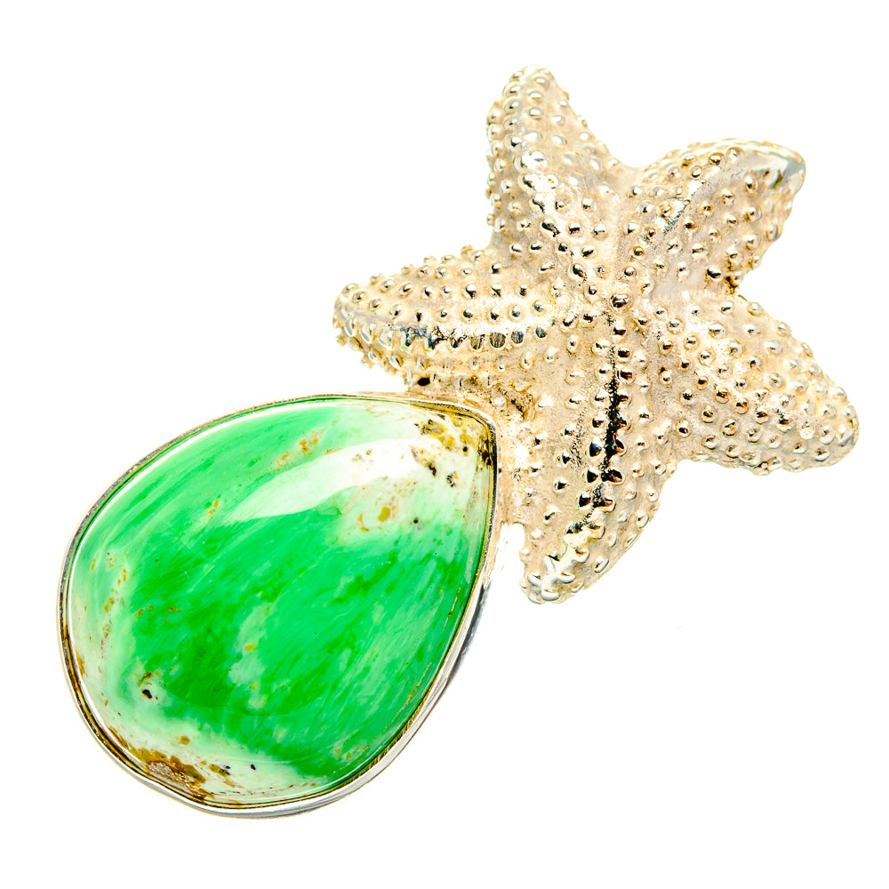 Chrysoprase Pendants handcrafted by Anasilvercos - PD33312 - Photo 2