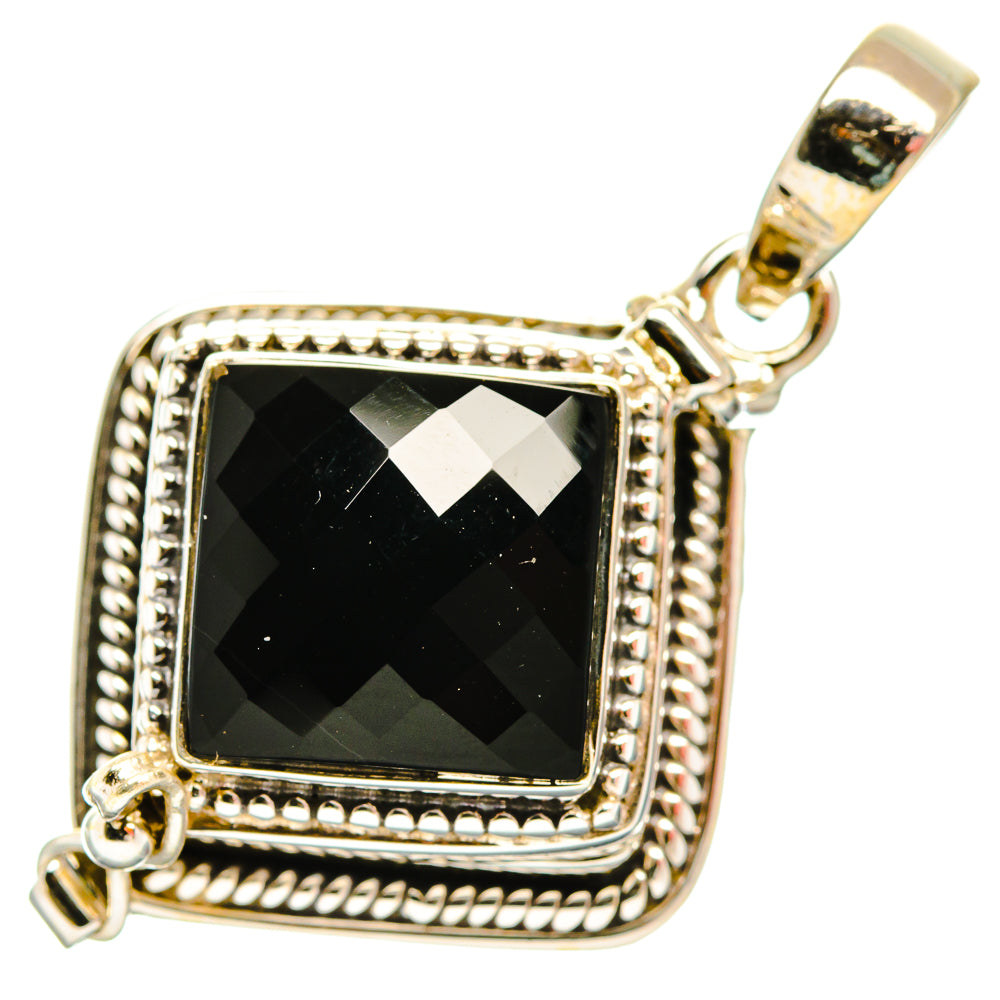 Black Onyx Pendants handcrafted by Anasilvercos - PD33319 - Photo 2