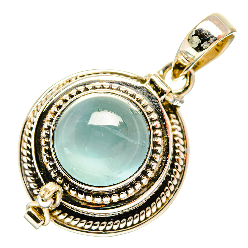 Aquamarine Pendants handcrafted by Anasilvercos - PD33321 - Photo 2