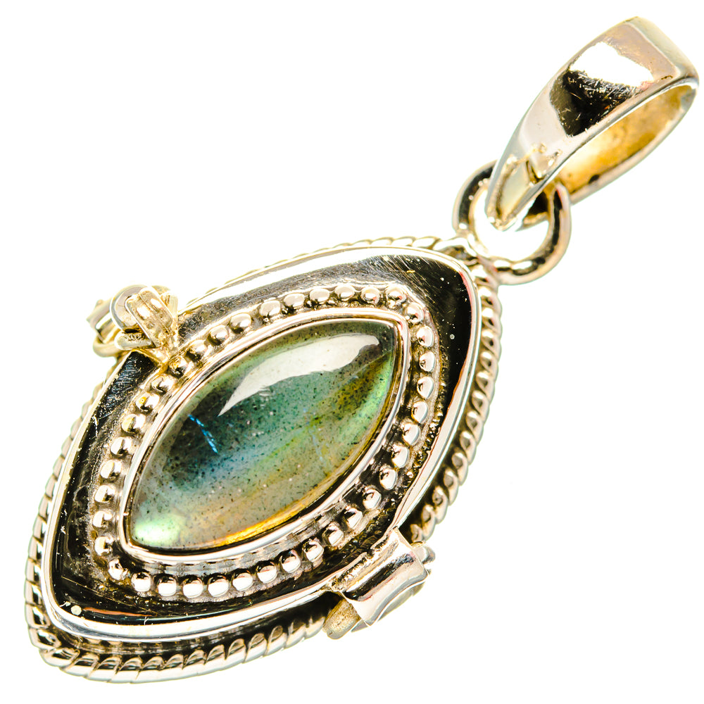 Labradorite Pendants handcrafted by Anasilvercos - PD33341 - Photo 2
