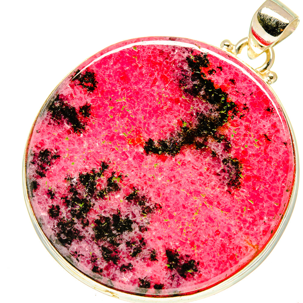 Rhodonite Pendants handcrafted by Anasilvercos - PD3335