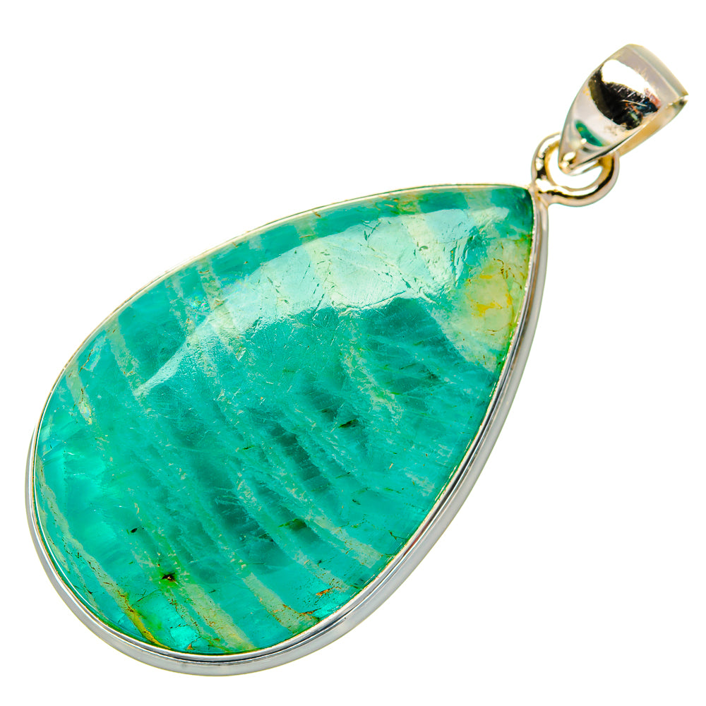 Amazonite Pendants handcrafted by Anasilvercos - PD33356 - Photo 2