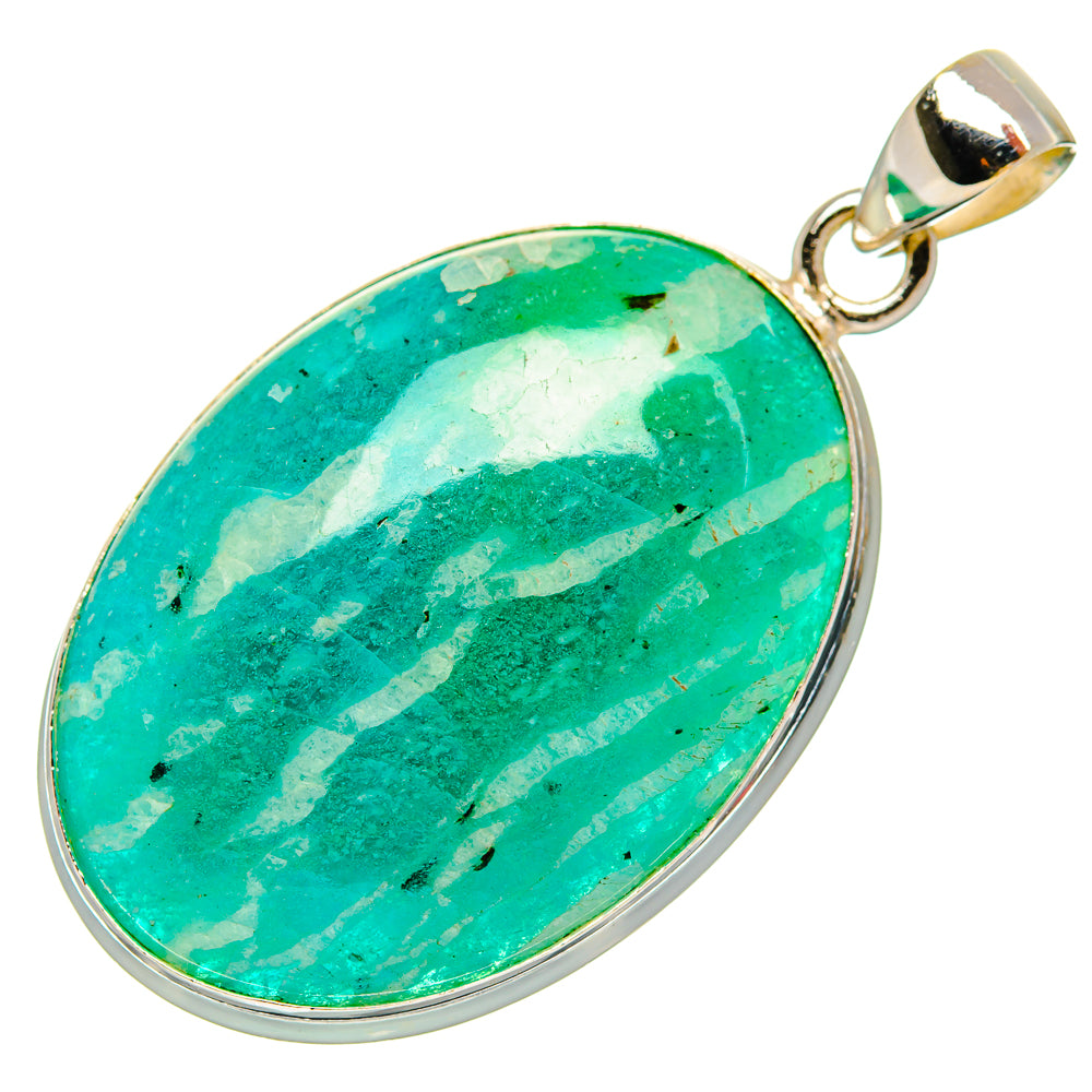 Amazonite Pendants handcrafted by Anasilvercos - PD33357 - Photo 2