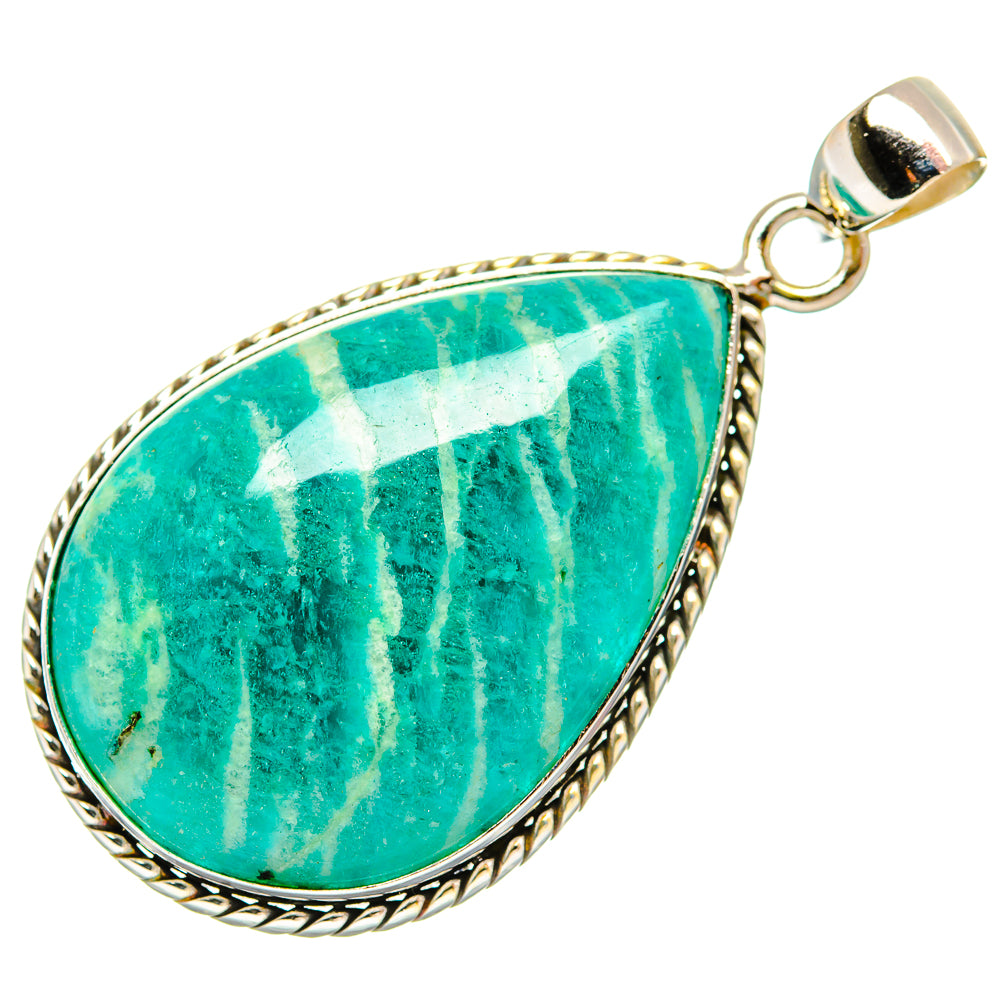 Amazonite Pendants handcrafted by Anasilvercos - PD33367 - Photo 2