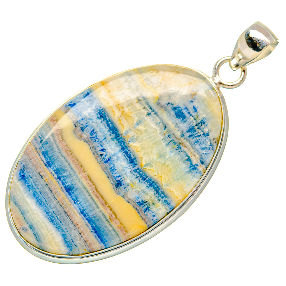 Blue Scheelite Pendants handcrafted by Anasilvercos - PD33373 - Photo 2