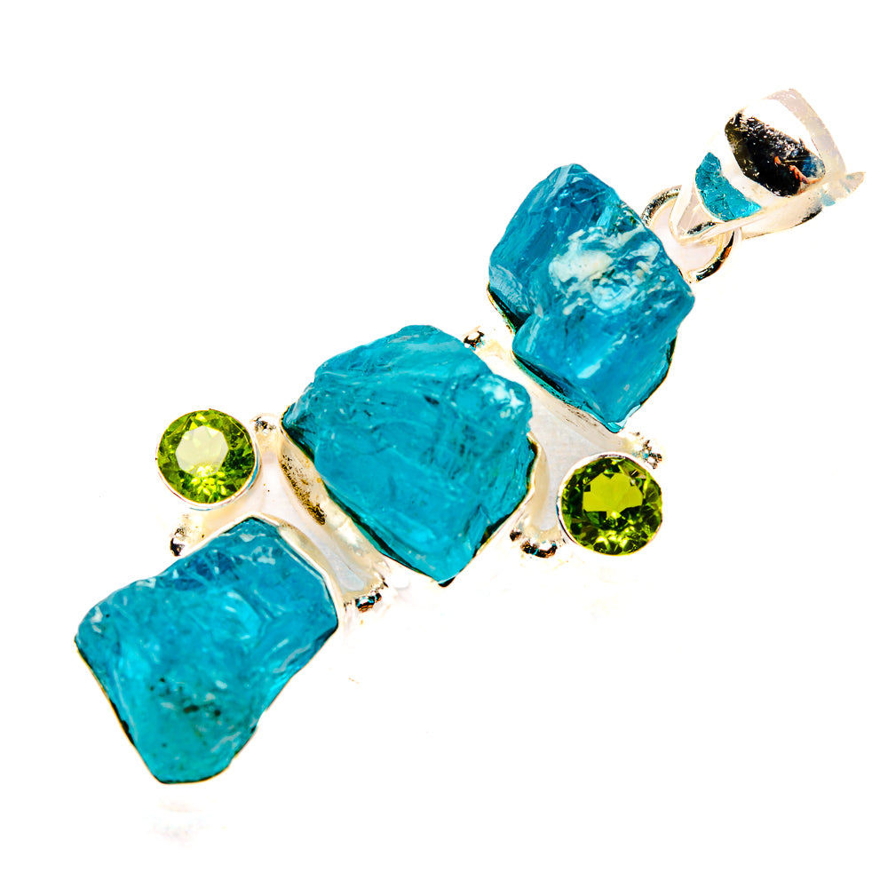 Apatite Pendants handcrafted by Anasilvercos - PD33406 - Photo 2