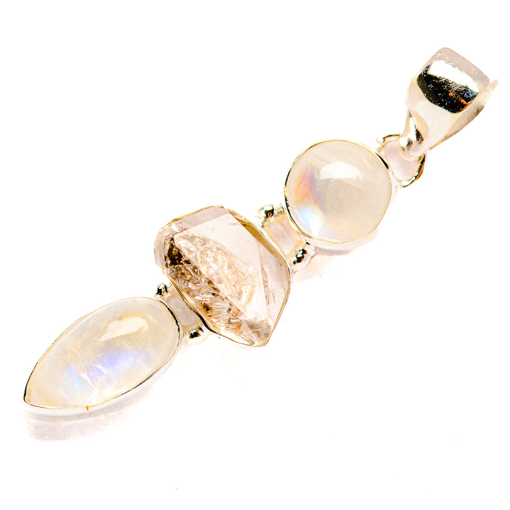 Herkimer Diamond Pendants handcrafted by Anasilvercos - PD33411 - Photo 2