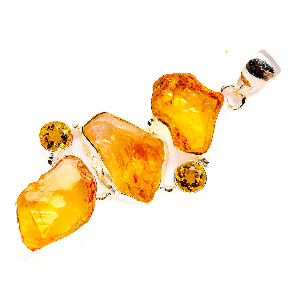 Citrine Pendants handcrafted by Anasilvercos - PD33413 - Photo 2
