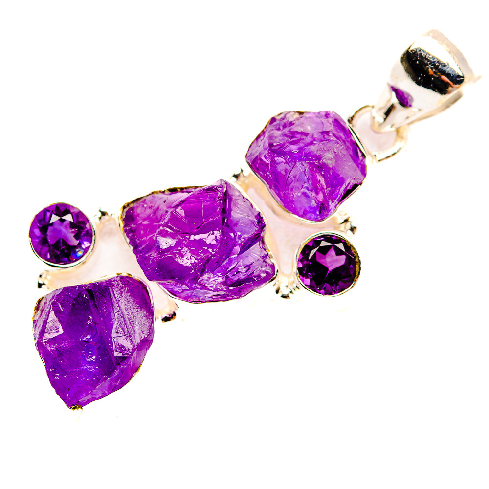 Amethyst Pendants handcrafted by Anasilvercos - PD33451 - Photo 2