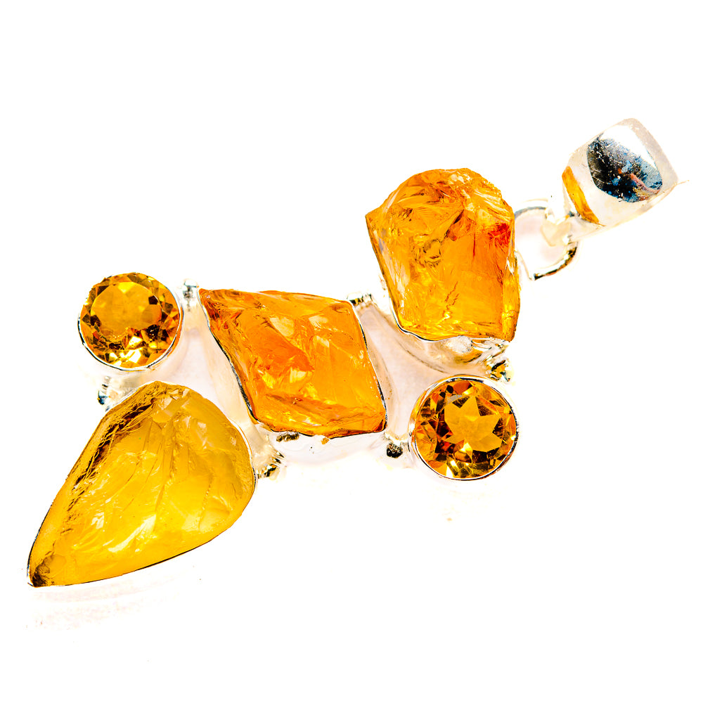 Citrine Pendants handcrafted by Anasilvercos - PD33471 - Photo 2