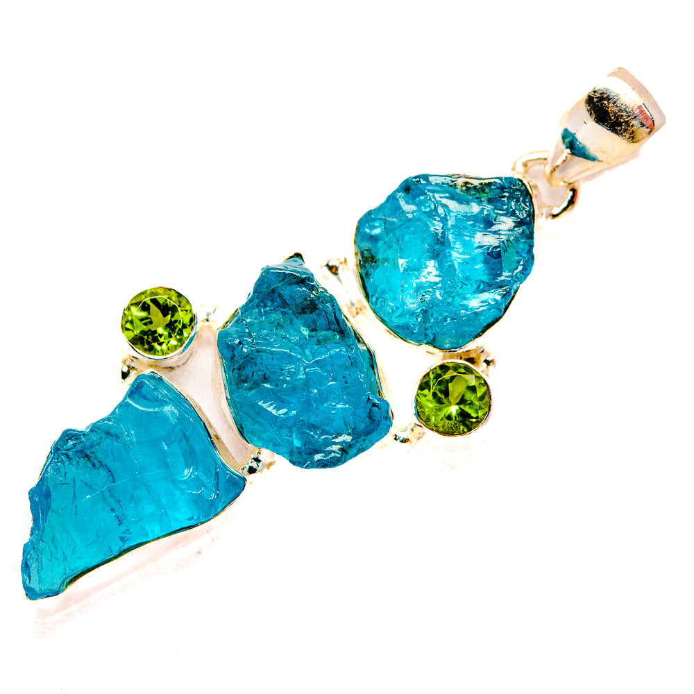 Apatite Pendants handcrafted by Anasilvercos - PD33484 - Photo 2
