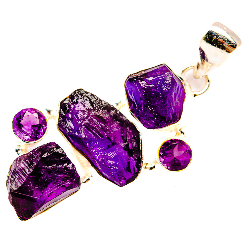 Amethyst Pendants handcrafted by Anasilvercos - PD33492 - Photo 2