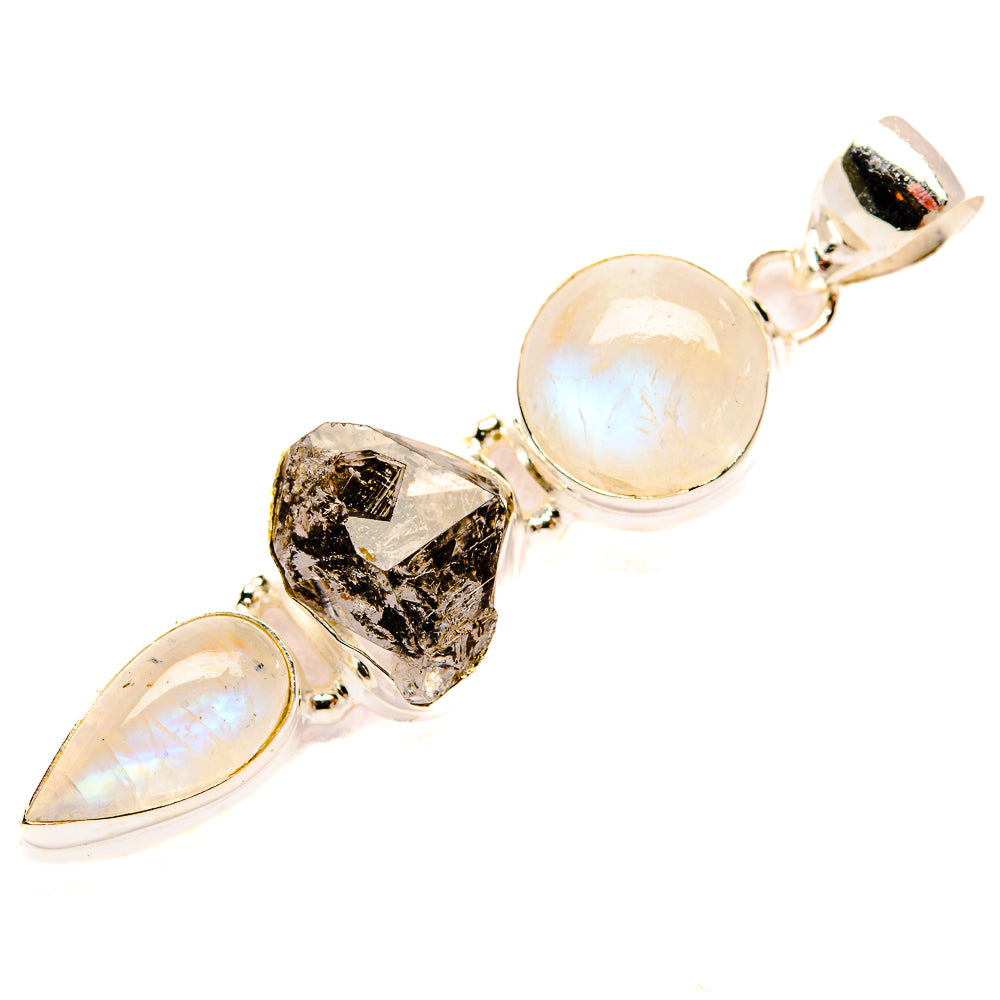 Herkimer Diamond Pendants handcrafted by Anasilvercos - PD33496 - Photo 2