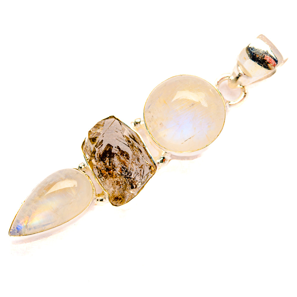 Herkimer Diamond Pendants handcrafted by Anasilvercos - PD33497 - Photo 2