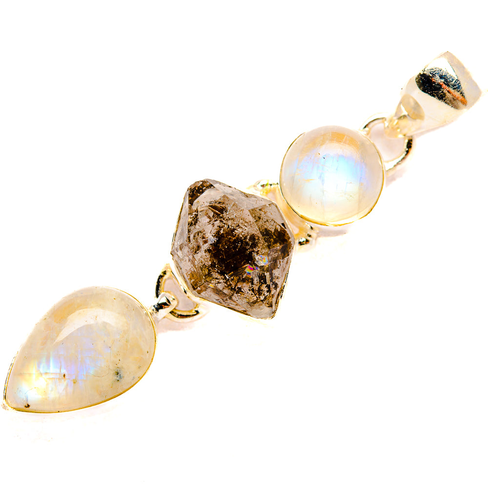 Herkimer Diamond Pendants handcrafted by Anasilvercos - PD33501 - Photo 2