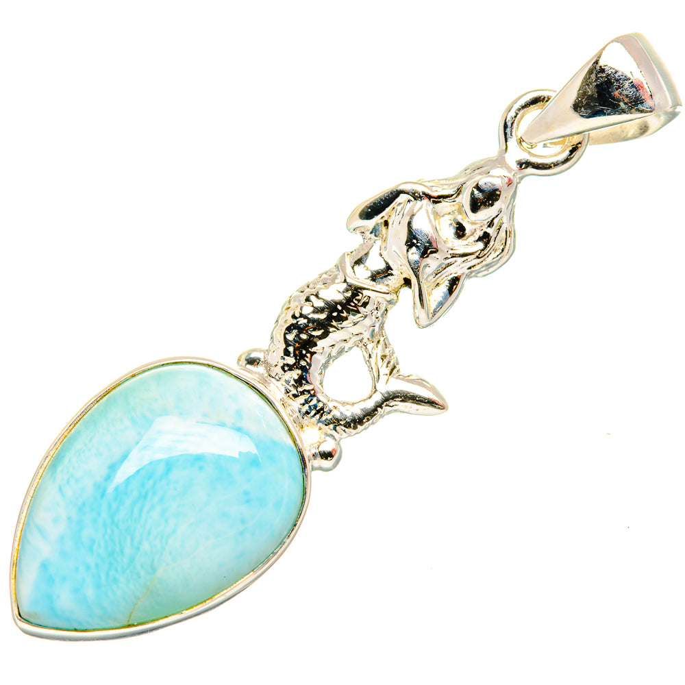 Larimar Pendants handcrafted by Anasilvercos - PD33522 - Photo 2
